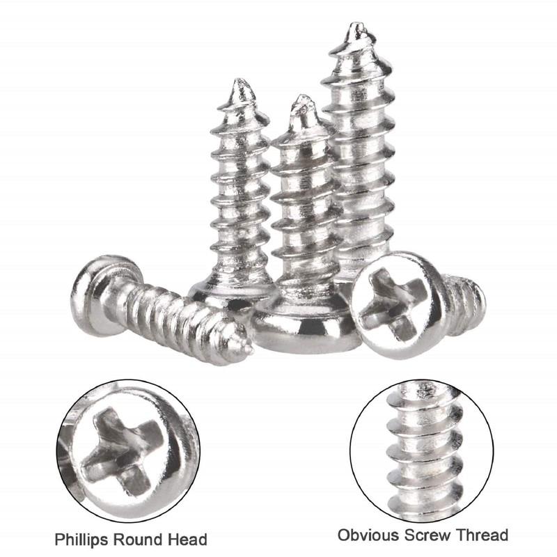 1000Pcs Mini Screw kit M1 M1.2 M1.4 M1.7 Phillips pan