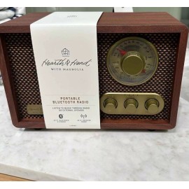 Hearth & Hand with Magnolia SOLD OUT Hearth & Hand with Magnolia- Portable AM/FM Bluetooth Radio MCM
