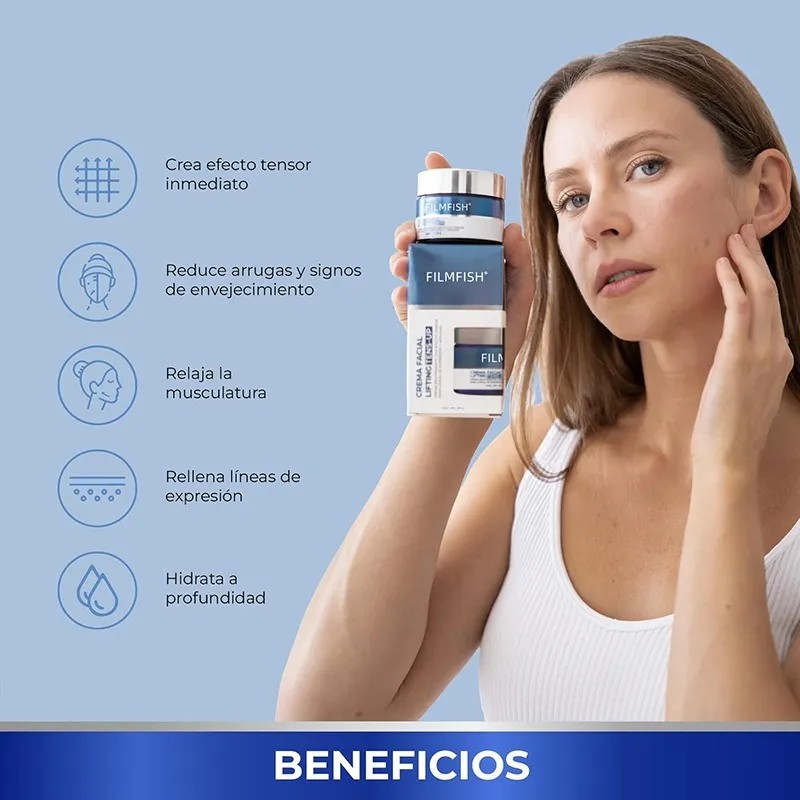 Crema Facial De Colágeno, 50 G, Hidrata Y Reafirma La