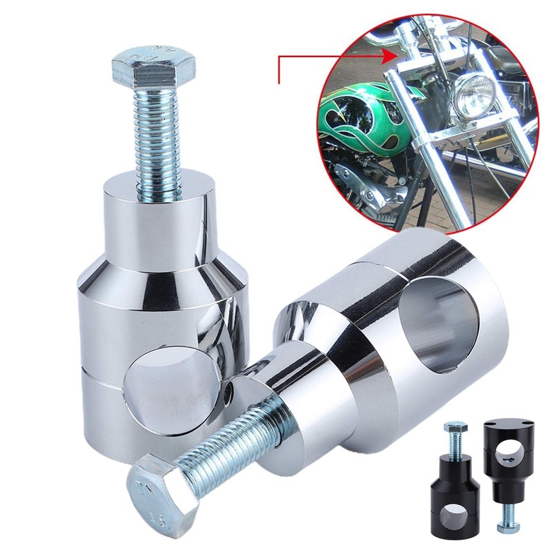 Motorcycle Accessories Head Up Adapter, Handlebar Clamp 25 mm Handlebar