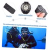 Kisangel 1pc Compass Watch Strap Portable Camping Compass for Outdoor