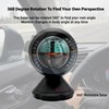 QANYEGN Car Inclinometer Level, Car Gauge Gradient, Auto Slope Meter