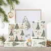 JarThenaAMCS 6 Sheets Christmas Tree Wrapping Paper - Not Roll