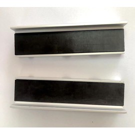 LLDSIMEX Multiple Clamping Angles Vise Jaw Pads With High Strength Magnetic Stripe (6 INCH)