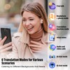 AI Language Translator Earbuds Real Time, 40H Bluetooth 5.3 Translator