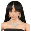 New! Touchstone Indian Bollywood Princess Diana Studded Diamond Look Scintillating