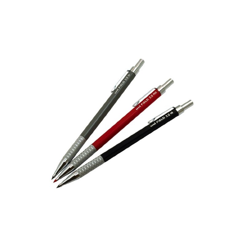 Unii Mitsubishi Pencil Mechanical Drafting Pen, Field 2.0mm, Red (M207001P.15)