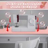 2 Pcs Sewing Machine Muffling Mat Pedal Sewing Mat Reduce