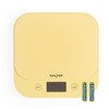 Salter British Bakes Digital Kitchen Scale – Yellow Baking Scale,