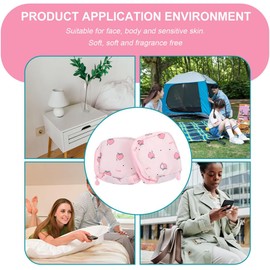 Bolsa de Almacenamiento para Toallas Sanitarias 4piezas Oxford Compacta y Ligera, para Uso Interior y Exterior, Diseño Adorable y Bonito para Chicas