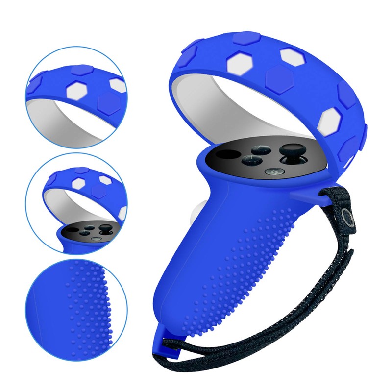 Controller Grip Cover Silicone VR Handle Protective Sleeve Anti Throw