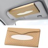 Tissue Holder in Car - PU Leather Tissue Dispenser Car