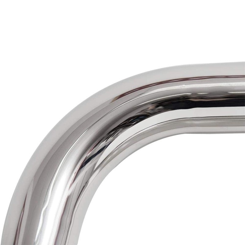 MOTORHOT Stainless Steel Front Bumper Bull Bar Grille Guard Compatible