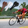 ZHIQIU Bicycle Soft Saddle Bike Color Seat Cushion Saddle Ergonomic