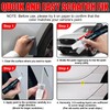 COSLAKE Car Touch Up Paint(Snowflake White Pearl Mica(25D)) for Mazda,