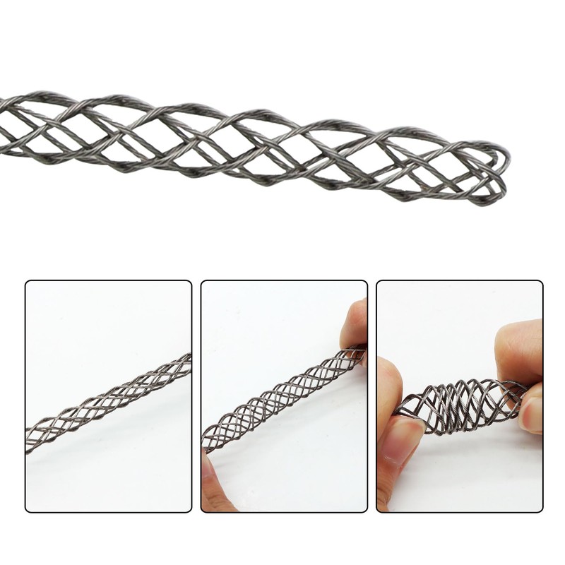 Abeicy 1 Pack Cable Pulling Grip, Electrical Wire Puller Socks,