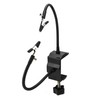 QWORK® Soldering Aid Helping Hand with C-Clamp and 2 Flexible