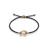 Uno de 50 18K Gold Plated Thread Bracelet with Shell