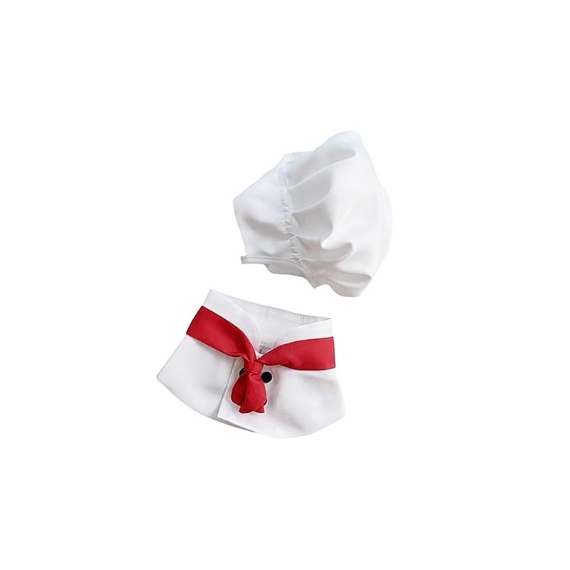 Wakects Pet Chef Hat, Pet Cooking Costume, Adjustable Size, Breathable,