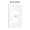 Wmhusu Outlet Covers Light Gray 1 Gang Duplex Light Switch