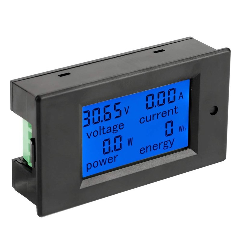 WINGONEER 100A DC Digital Multifunction Power Meter Energy Monitor Module