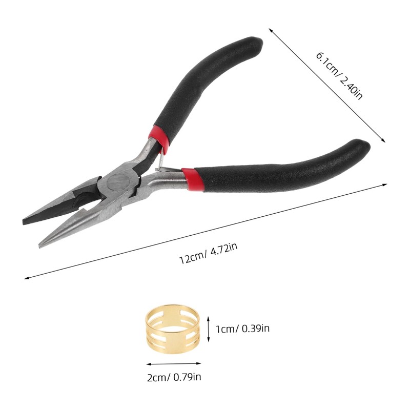 TEHAUX Jewelry Wire Wrapping Pliers 1 Set of Small Pliers