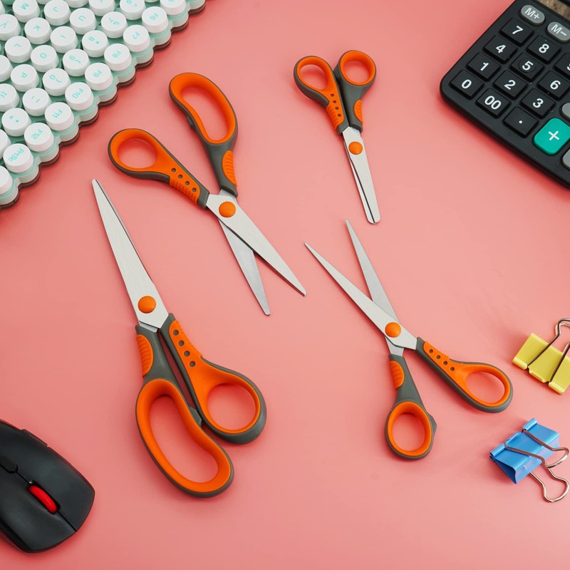 CCR Scissors, Scissors Set, Soft Handle, Craft Scissors, Suitable for