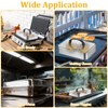 2pcs Rectangular Basting Cover, Stainless Steel Cheese Melting Dome Basting