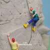 3pcs Rock Climbing Figures 1:64 Scale for DIY Scenes