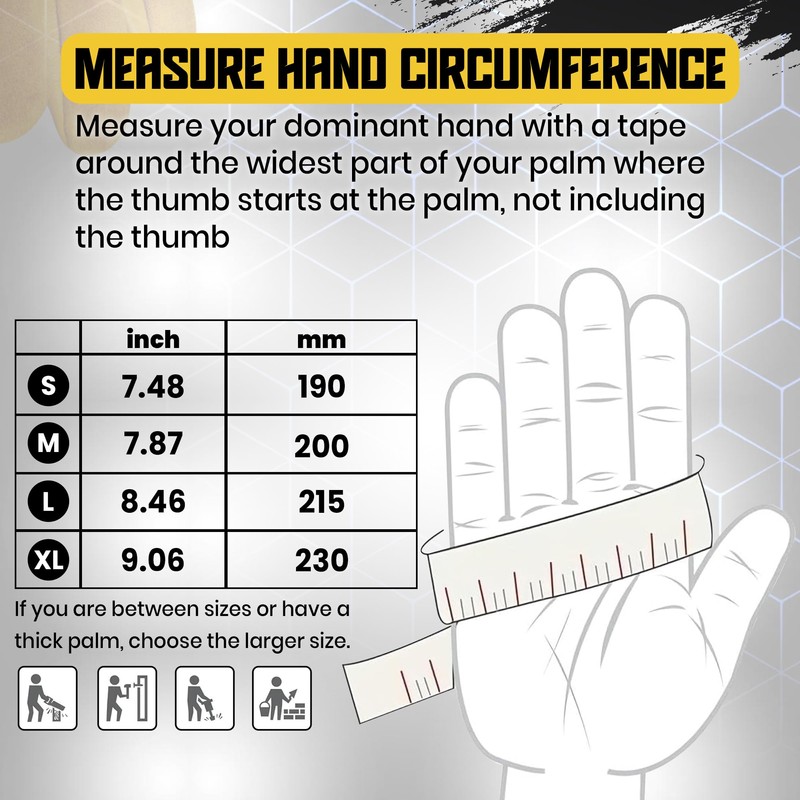Pure sharp Gardening Gloves for Men and Women - Tough,