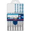 Bosch 7 x Expert HEX-9 Multi Construction Drill Bit Set