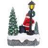 Christmas Concepts® 5"/ 13cm LED Light Up Christmas Scene (Santa