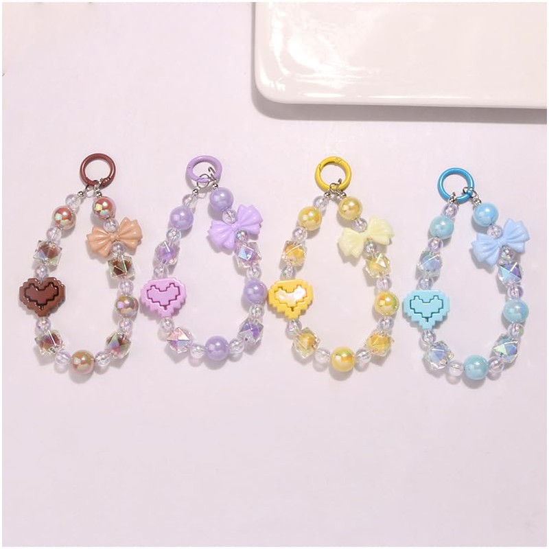 [Plus Nao] Plus Nao Keychain, Strap, Keyring, Women's, Women's, Ribbon,