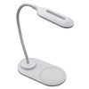 Denver LQI-55 Qi Wireless Charging Lamp – 3 Colour/Brightness Adjustable