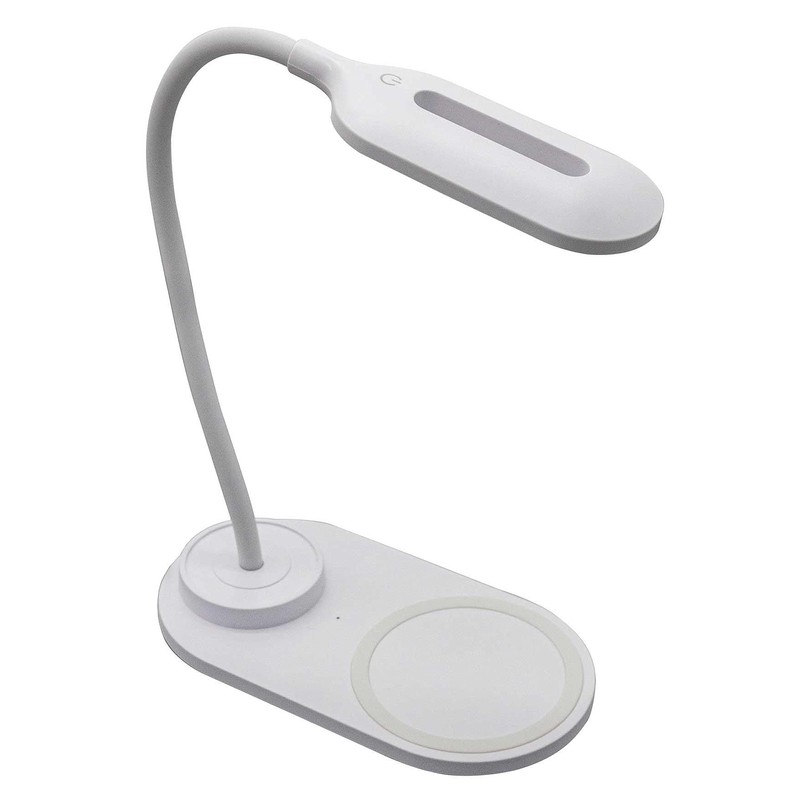 Denver LQI-55 Qi Wireless Charging Lamp – 3 Colour/Brightness Adjustable