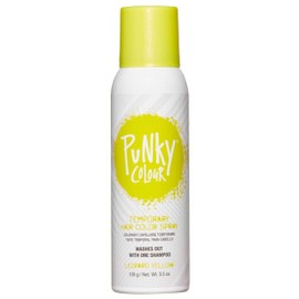 Punky Temporary Hair Color Spray – Leopard Yellow, Instant Vivid Temporary Hair Dye for Women, Wash Out, Hair-Color Spray, 3.5 oz