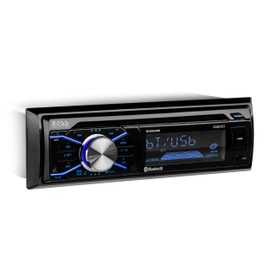 BOSS Audio Systems 508UAB Car Stereo - Single Din, Bluetooth, CD Player, AM/FM Radio Receiver, Aux-in, USB, Built-in Microphone