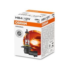 OSRAM 9006 ORIGINAL HB4, halogen headlamp, 9006, 12 V passenger car, folding carton box (10 unit)