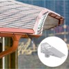 Nuanchu 8 Pcs Wedge Downspout Screen Gutter Guard Downspout Filter