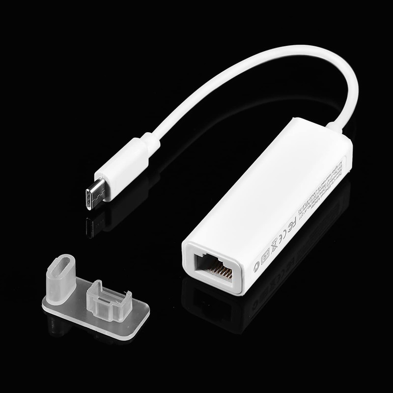 Annadue USB 3.1 Type C to RJ45 Adapter, Plug and