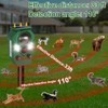 Ultrasonic Animal Repeller Outdoor,Cat Repellent & Deterrent with PIR Sensor