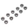 10Pcs Carbide Turning Inserts Coated Blade CNC Lathe Tool Holder