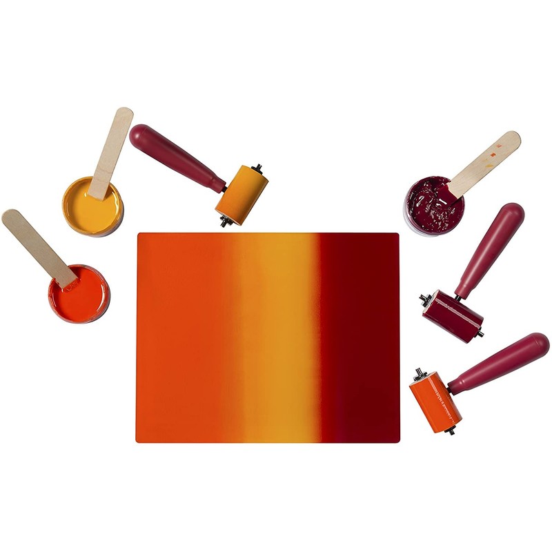 Speedball Gel Printing Plates, 5" x 5", for Block Monoprinting