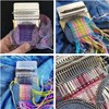 Small Weaving Loom, Speedweve Darning Type Weave Tool, Wooden Weaving