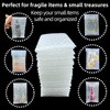 300 Pcs Clear Self Sealing Bubble Small Pouch Bag Cushion
