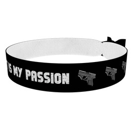 Airsoft is my Passion - Stoffarmband aus Satin - Wasserfest & langlebig - Geschenk für Sportbegeisterte - Sportarmbänder - Outdoor Armband - Trendige Sportaccessoires - Unisex Armband