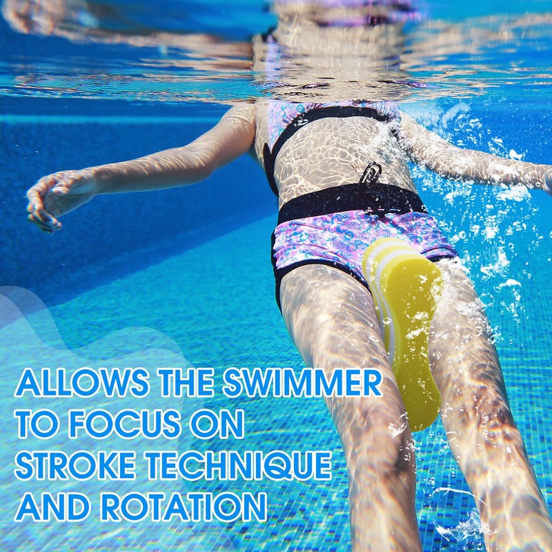 Outus 3 Pieces Swim Pull Buoy 5-Layer Leg Float Eva