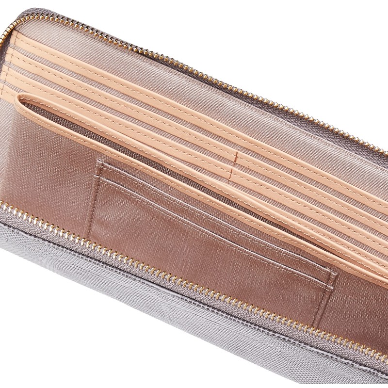 Topkapi LUCIA Lucia Italian Leather, Lizard Embossed Long Wallet with