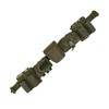 CrogaGear Tactical Battle Belt with Quick Release & Accessory Pouches