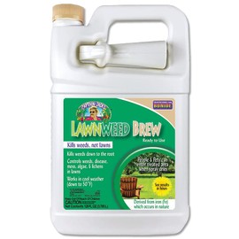 Bonide Captain Jack's Lawnweed Brew, 128 oz Ready-to-Use Spray, Fast-Acting Formula Controls Weeds, Moss, Algae, Lichens & Disease